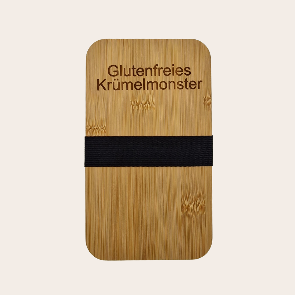 Glutenfreie Lunchboxen/ Brotdosen doppellagig mit Besteck
