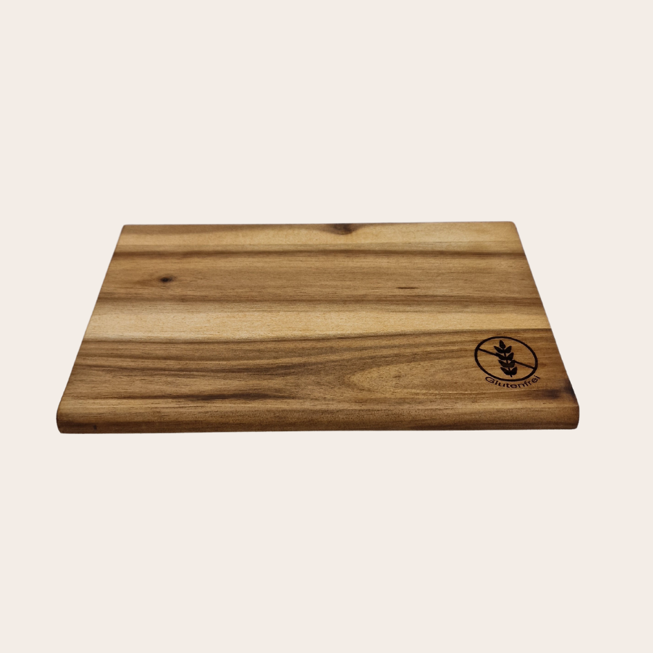 Glutenfreies Schneidebrett Akazienholz
